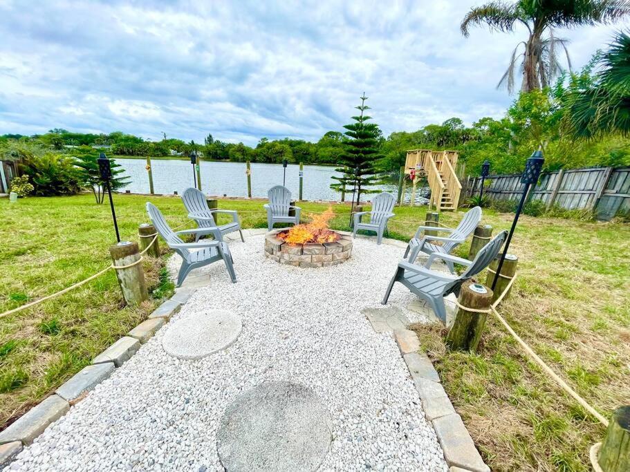 Villa Merrit Island Waterfront House Lots Of Parking Merritt Island Exterior foto